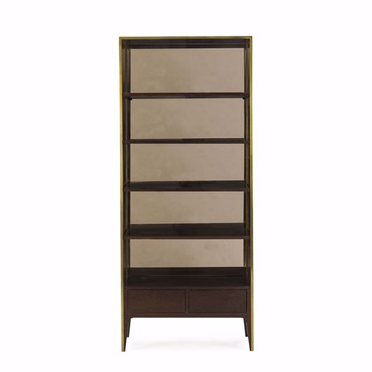 Picture of SILHOUETTE BOOKCASE - SMOKED EUCALYPTUS