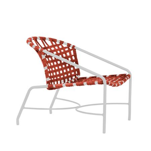 Picture of KANTAN ALUMINUM LOUNGE CHAIR, SUNCLOTH LACE
