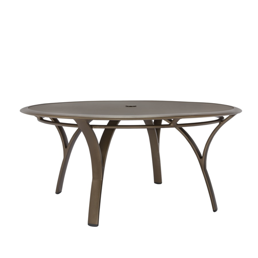 Picture of 42" ROUND CHAT TABLE, SOLID ALUMINUM TOP