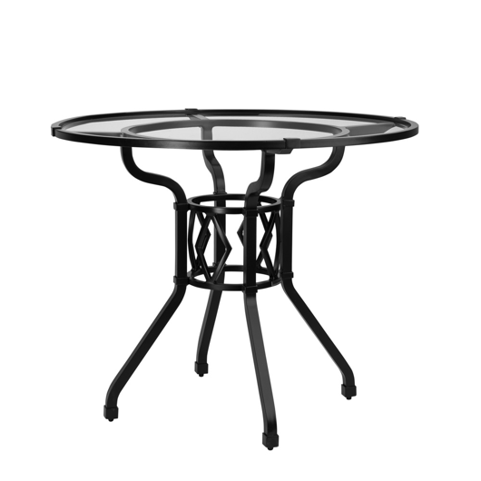 Picture of 36" ROUND DINING TABLE, GLASS TOP