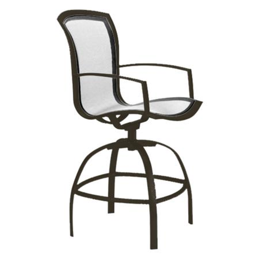 Picture of WAVE PARABOLIC SLING SWIVEL BAR CHAIR