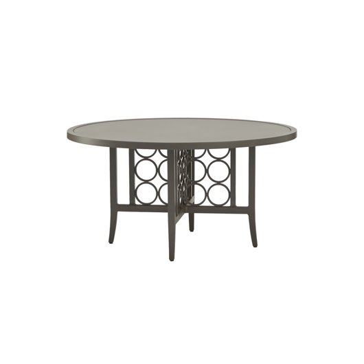 Picture of LUNA 42" ROUND CHAT TABLE, SOLID ALUMINUM TOP