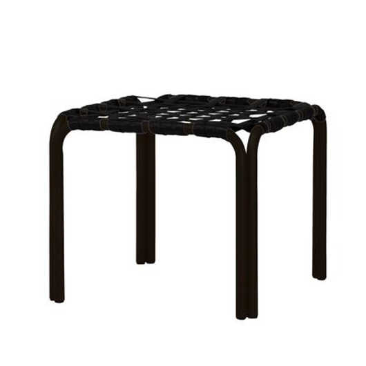 Picture of KANTAN ALUMINUM STACKING STOOL / OCCASIONAL TABLE, SUNCLOTH LACE