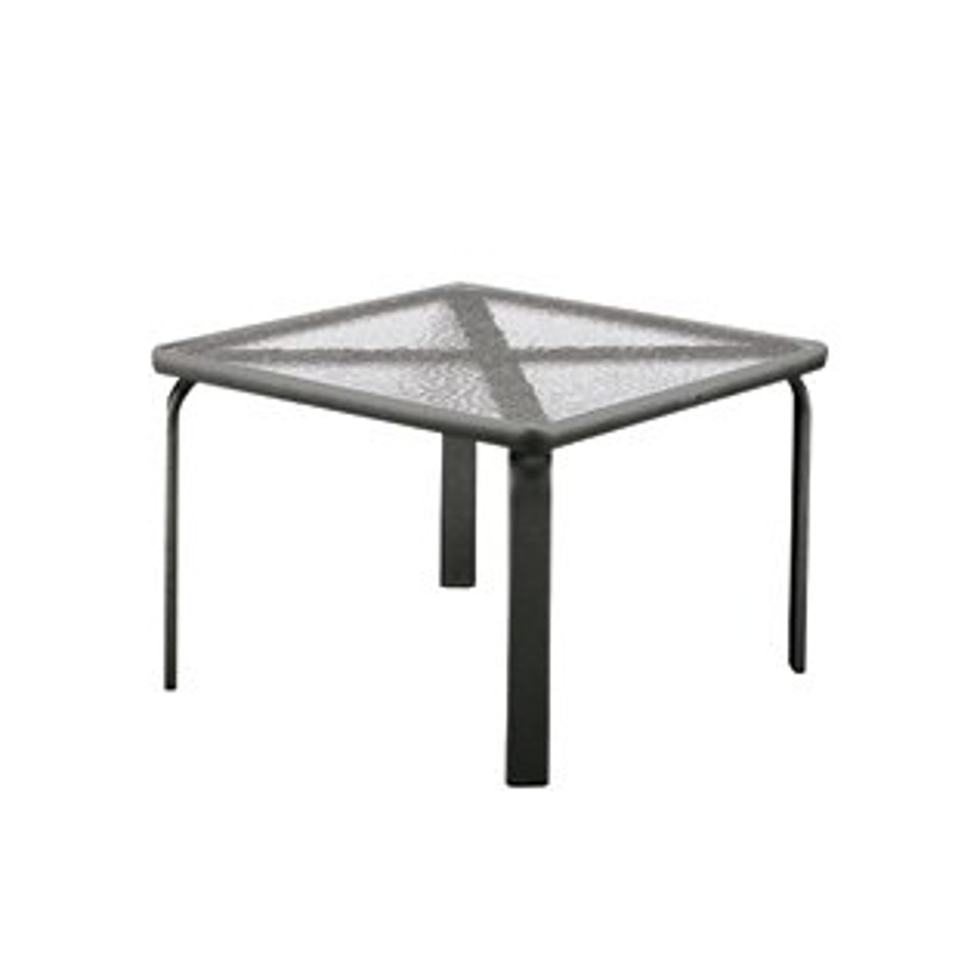 Picture of 22" SQUARE OCCASIONAL TABLE, GLASS TOP