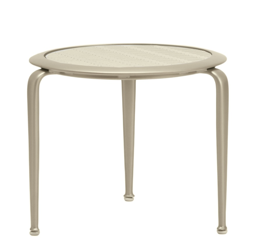 Picture of 21" ROUND STACKING OCCASIONAL TABLE, PYLON ALUMINUM TOP
