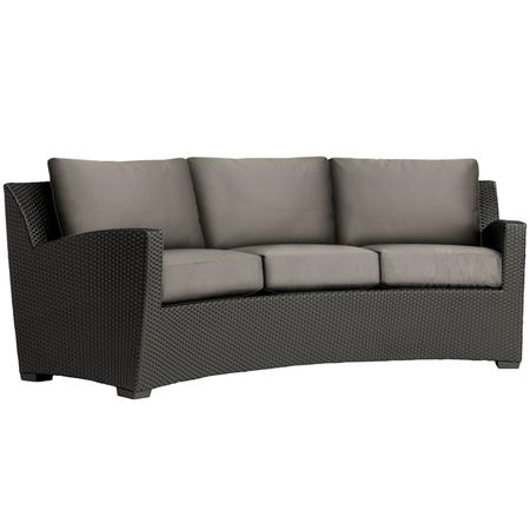 Picture of FUSION CURVED SOFA, LOOSE CUSHIONS - SLIM BACK
