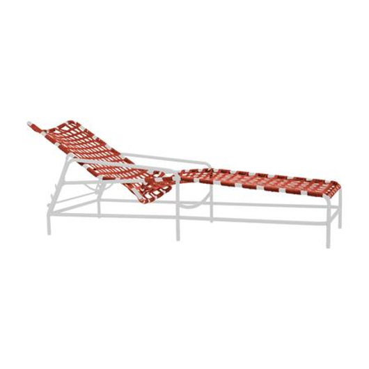 Picture of KANTAN ALUMINUM ADJUSTABLE CHAISE, SUNCLOTH LACE