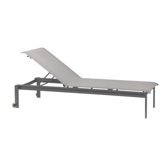 Picture of PARKWAY SLING STACKING ADJUSTABLE CHAISE WITH WHEELS