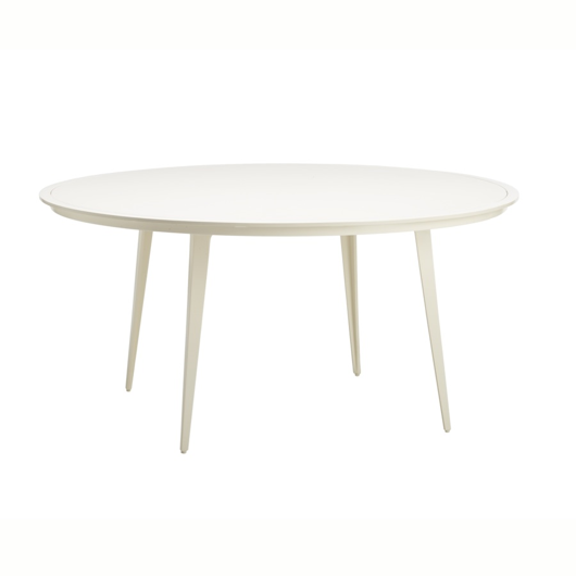 Picture of STILL 60" ROUND DINING TABLE, SOLID ALUMINUM TOP