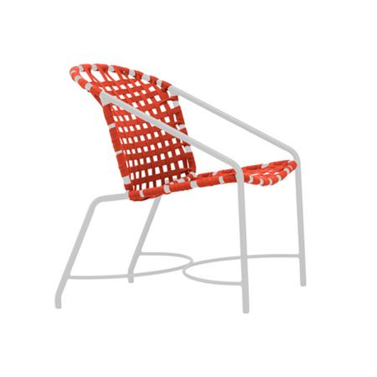 Picture of KANTAN ALUMINUM ARM CHAIR, SUNCLOTH LACE