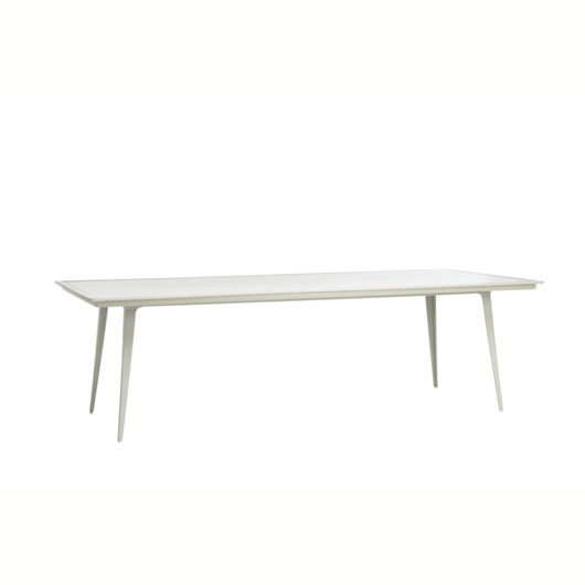 Picture of STILL 45" X 99" DINING TABLE, SOLID ALUMINUM TOP