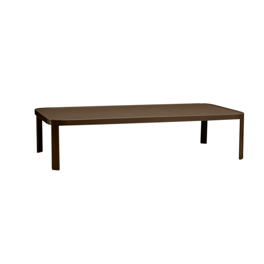 Picture of CONNEXION 36" X 64" COFFEE TABLE, SOLID ALUMINUM TOP