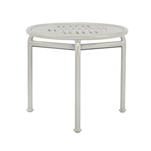 Picture of 20" ROUND OCCASIONAL TABLE, PYLON ALUMINUM TOP