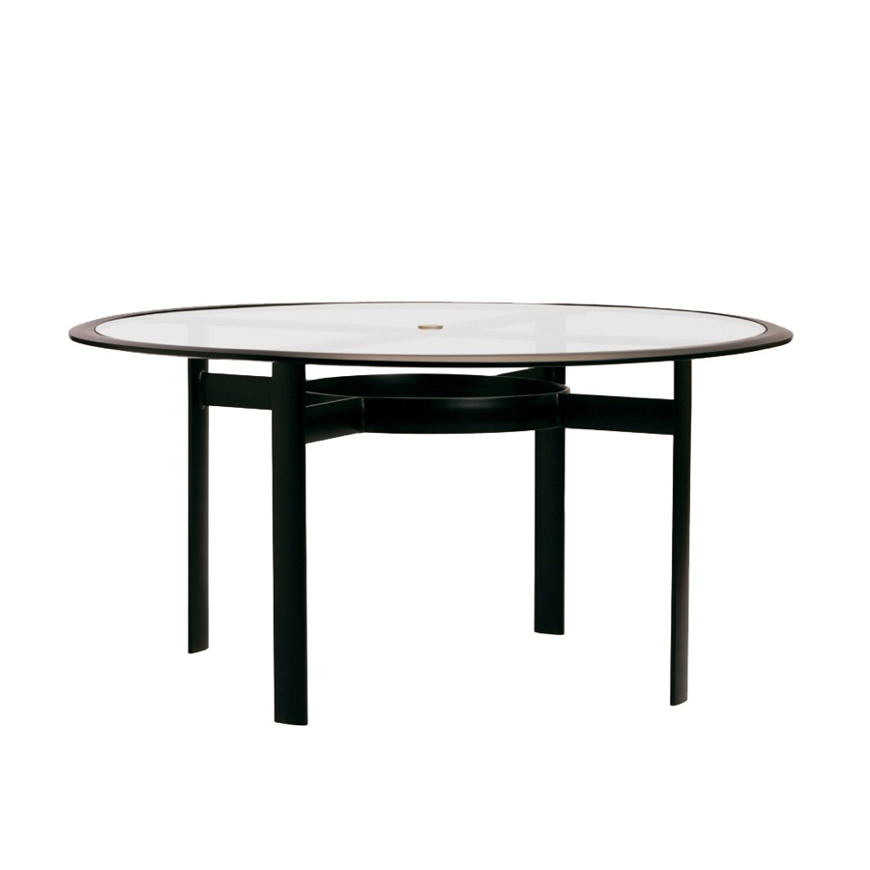 Picture of 54" ROUND DINING TABLE, GLASS UMBRELLA TOP