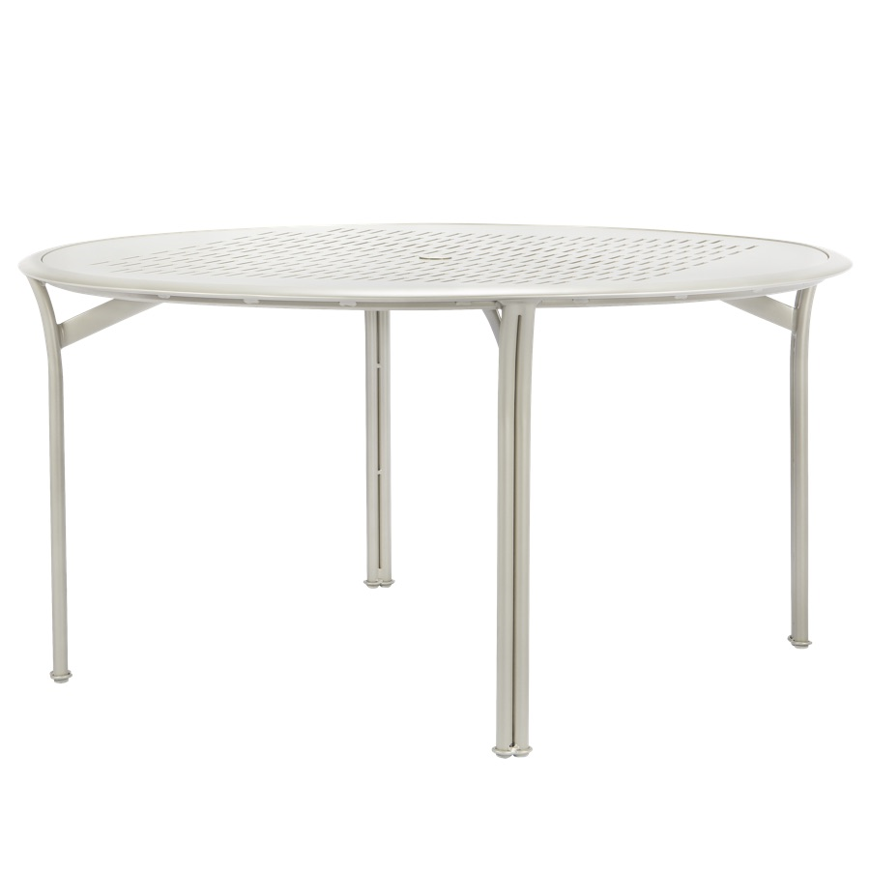Picture of 54" ROUND DINING TABLE, ALUMINUM TOP