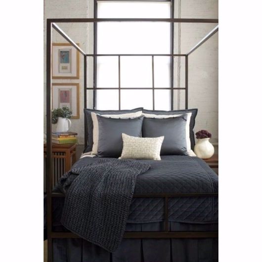 Picture of STEEL CANOPY BED
