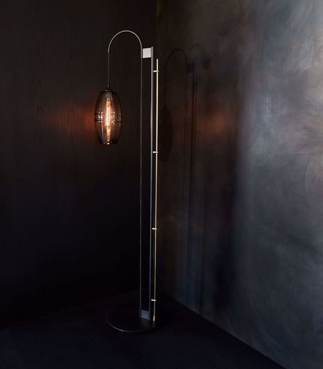 Picture of CLEAR BAND FLOOR LAMP
