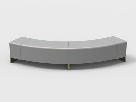 Picture of ARAKAN BENCH CURVED