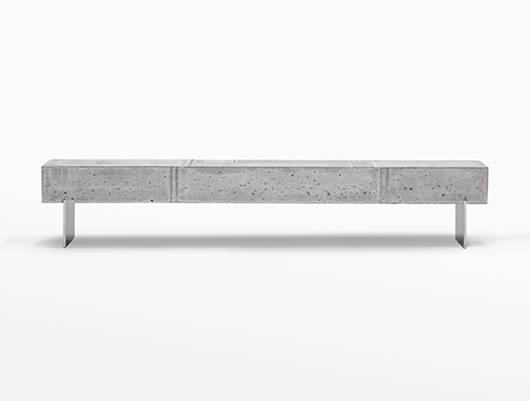 Picture of CONCRETE BLOK BENCH