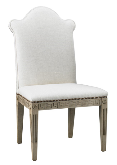 Picture of GREEK KEY ARMLESS CHAIR