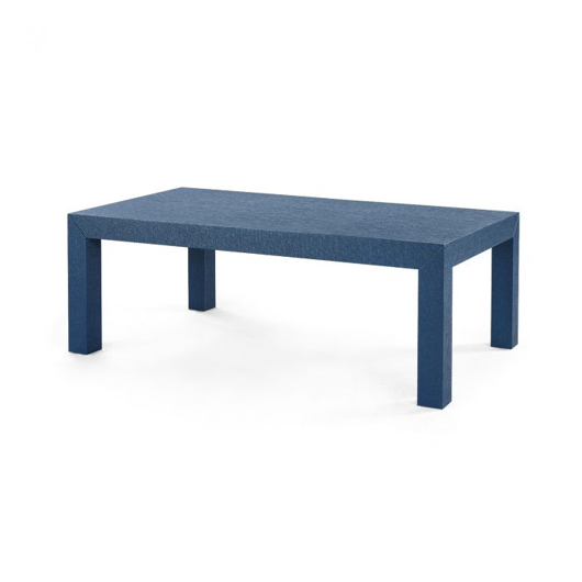 Picture of PARSONS COFFEE TABLE, NAVY BLUE