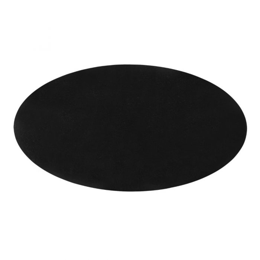 Picture of STOCKHOLM 79" OVAL DINING TABLE TOP, BLACK AND GOLD