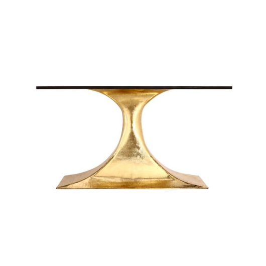 Picture of STOCKHOLM SMALL OVAL TABLE BASE, BRASS