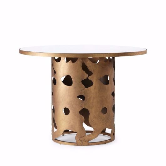 Picture of MATISSE CENTER/DINING TABLE, CHAMPAGNE GOLD