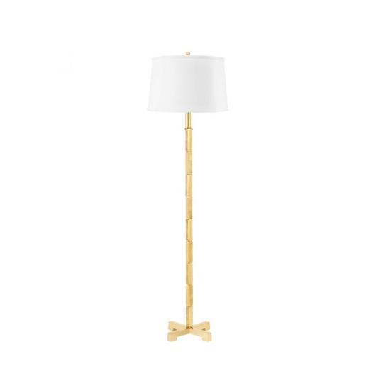 Picture of ALBITE FLOOR LAMP (LAMP ONLY), BRASS