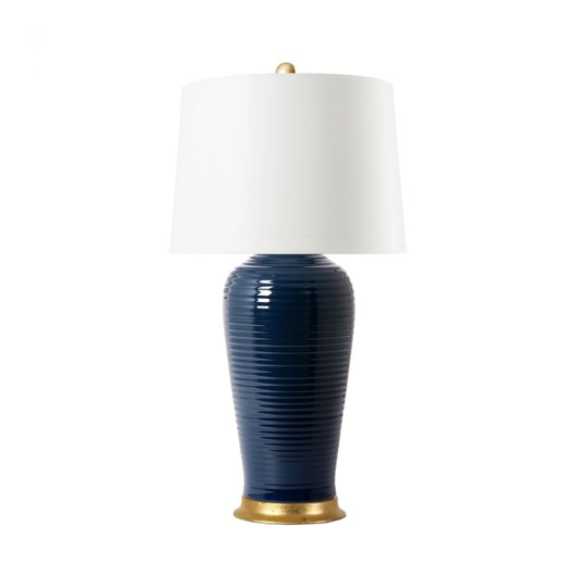Picture of KAYLIN LAMP, NAVY BLUE