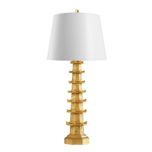 Picture of BRIGHTON LAMP, GOLD