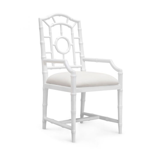 Picture of CHLOE ARMCHAIR, WHITE