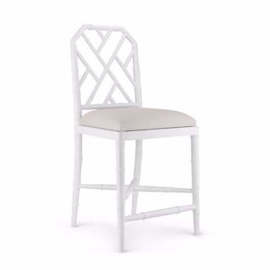 Picture of JARDIN COUNTER STOOL, WHITE
