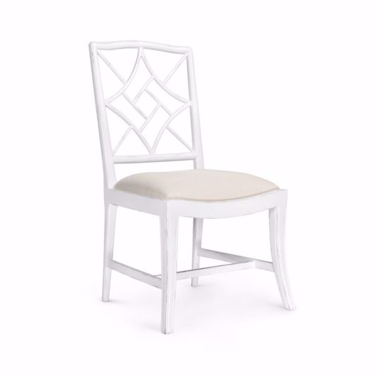 Picture of EVELYN SIDE CHAIR, WHITE