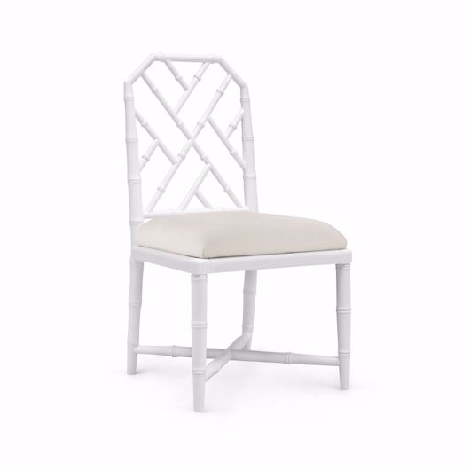 Picture of JARDIN SIDE CHAIR, WHITE