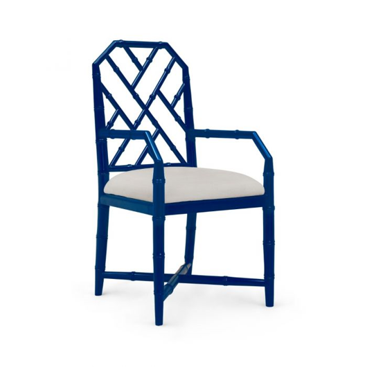Picture of JARDIN ARMCHAIR, NAVY BLUE