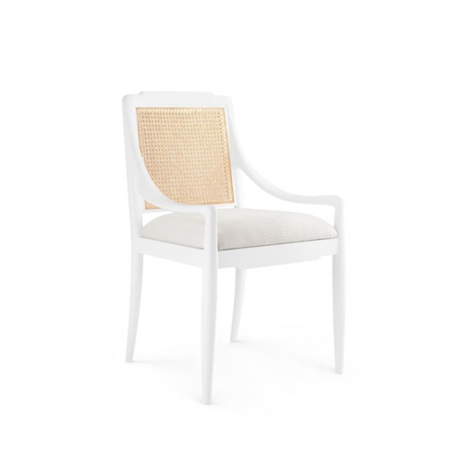 Picture of VERONIKA ARMCHAIR, WHITE