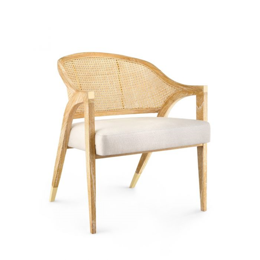 Picture of EDWARD LOUNGE CHAIR, NATURAL