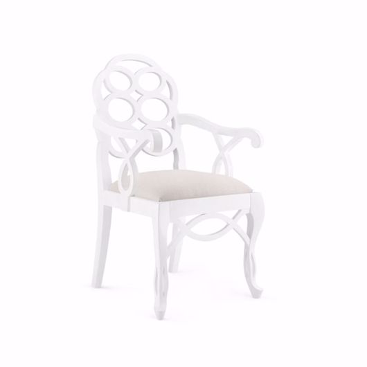 Picture of LOOP ARMCHAIR, WHITE