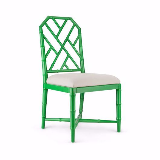 Picture of JARDIN SIDE CHAIR, EMERALD GREEN