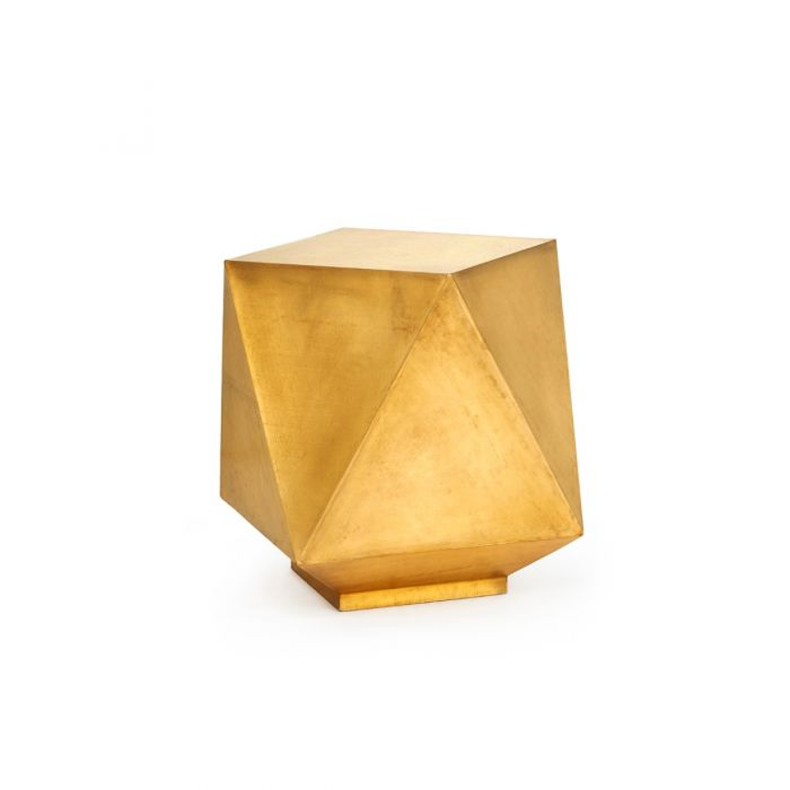 Picture of HEDRON SIDE TABLE, BRASS