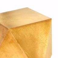 Picture of HEDRON SIDE TABLE, BRASS