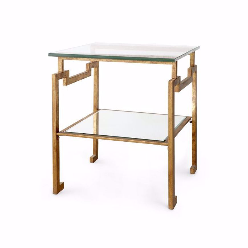 Picture of ANTON SIDE TABLE, GOLD