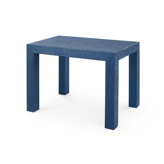 Picture of PARSONS SIDE TABLE, NAVY BLUE