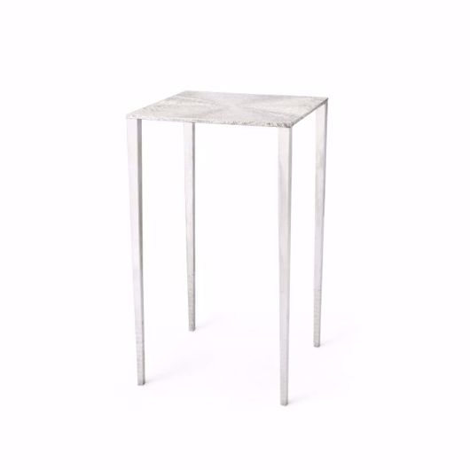 Picture of EUGENE SIDE TABLE, NICKEL