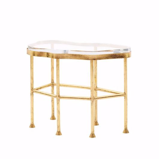 Picture of CRISTAL SIDE TABLE, GOLD