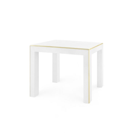 Picture of LAUREN SIDE TABLE, WHITE