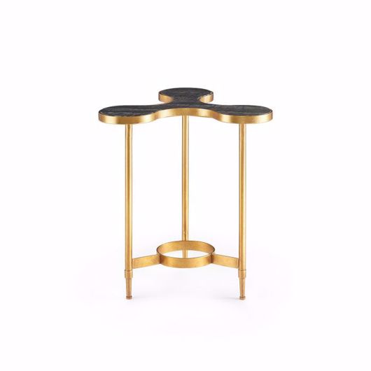 Picture of CLOVER SIDE TABLE, BLACK