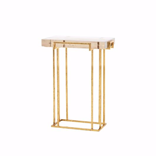 Picture of PRISM SIDE TABLE, GOLD