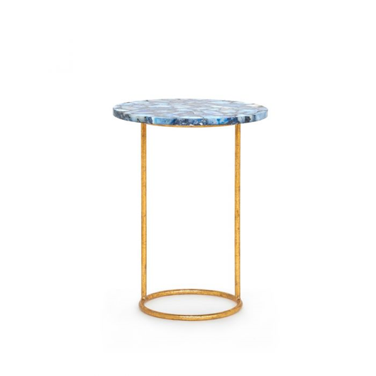 Picture of JENAY SIDE TABLE, BLUE